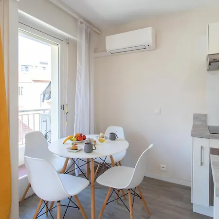 Studio Antibes 5Min Train Station & Sea - Ac & Balcony Exterior photo